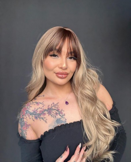 Medikal Peruk - Her başa göre ayarlanabilir.Gerçek saç dokusundadır her başa uyar