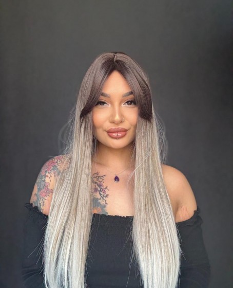 Medikal Peruk - Her başa göre ayarlanabilir.Gerçek saç dokusundadır her başa uyar