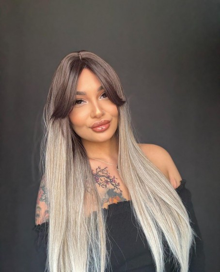 Medikal Peruk - Her başa göre ayarlanabilir.Gerçek saç dokusundadır her başa uyar