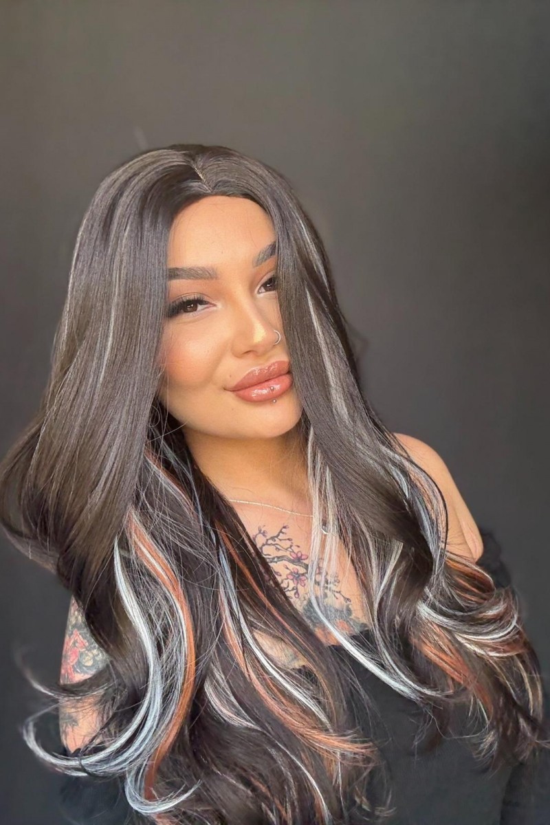 Kumral Platin Bakır Perçemsiz Medikal Peruk Özel Koleksiyon