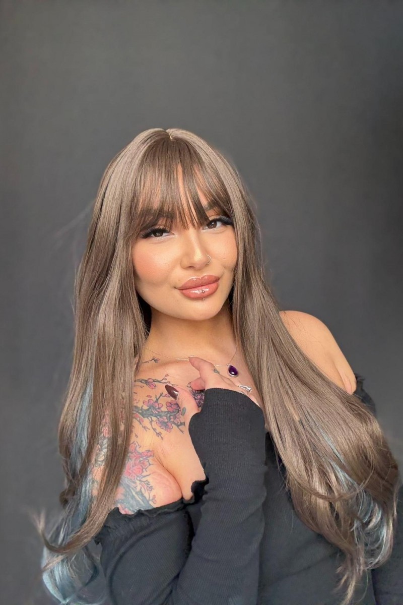 Kumral aralar Mavi Medikal Peruk Özel Koleksiyon