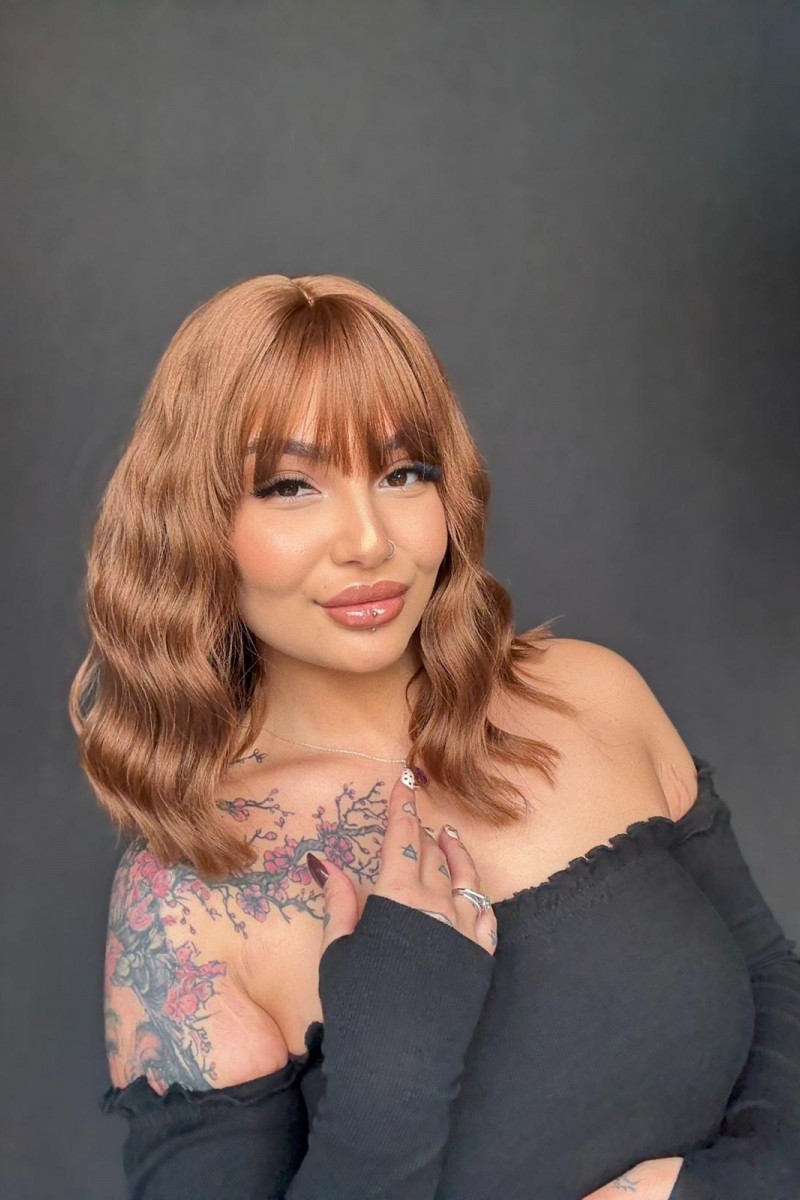 Küt Karamel Kahve Medikal Peruk Özel Koleksiyon