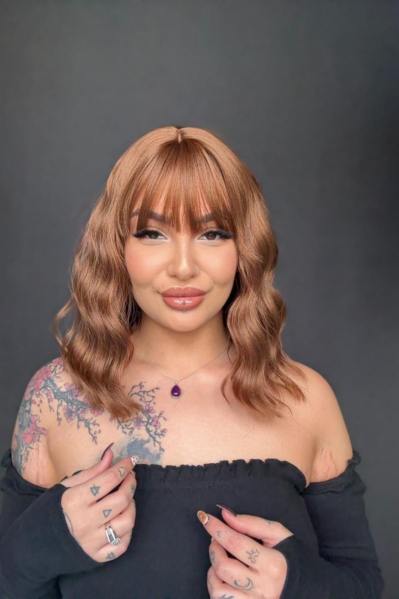 Küt Karamel Kahve Medikal Peruk Özel Koleksiyon