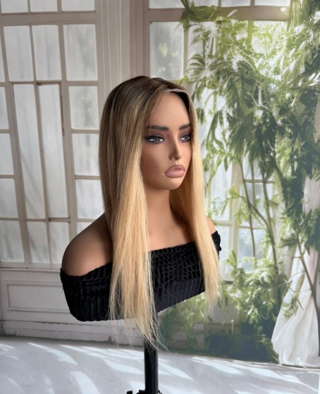 Baby İpek Taban Tepelik Önler tül detaylı  13x14 cm geniş taban 60cm 100gr 2t18