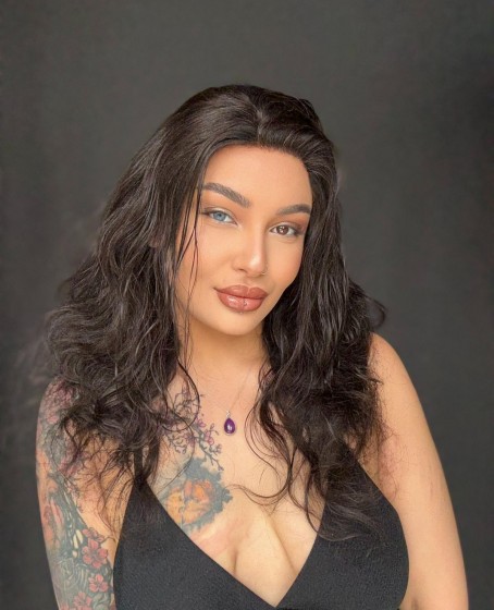 Hayalet Tül peruk Yıka çık doğal dalgalı model