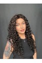 Hayalet Tül peruk Yıka çık doğal dalgalı model