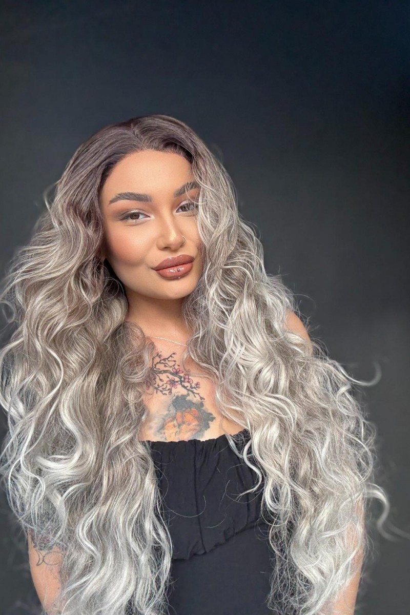 Hayalet Tül Her yöne ayrım olabilen Fiber Uzun dalgalı 7152