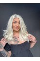 Hayalet Tül Her yöne ayrım olabilen Fiber Tül Peruk Orta Boy Dalgalı  5423