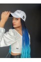 Şapkalı Örgü Peruk Tak ve çık