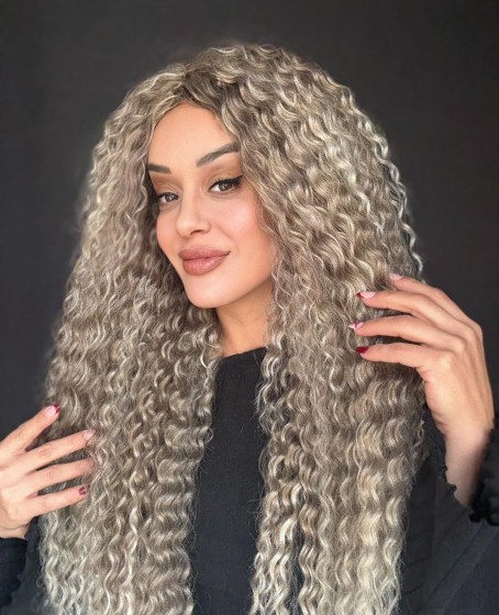 Afro Peruk El yapımı - Özel sipariş hazırlanan koleksiyon