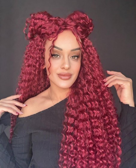 Afro Peruk El yapımı - Özel sipariş hazırlanan koleksiyon