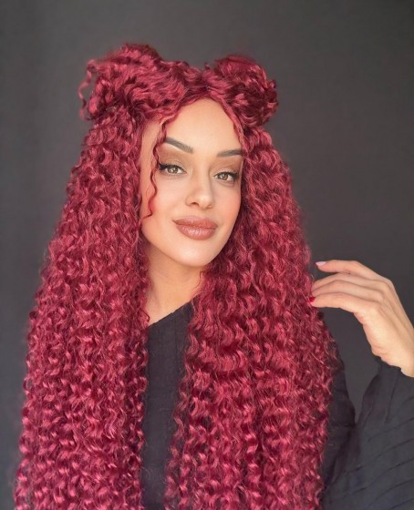 Afro Peruk El yapımı - Özel sipariş hazırlanan koleksiyon