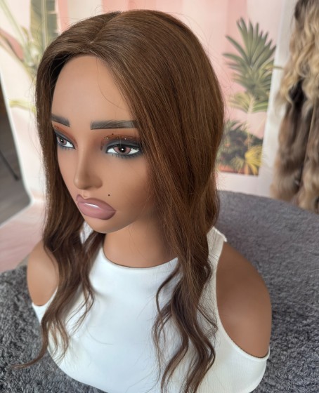 Baby İpek Taban Tepelik Gerçek saç