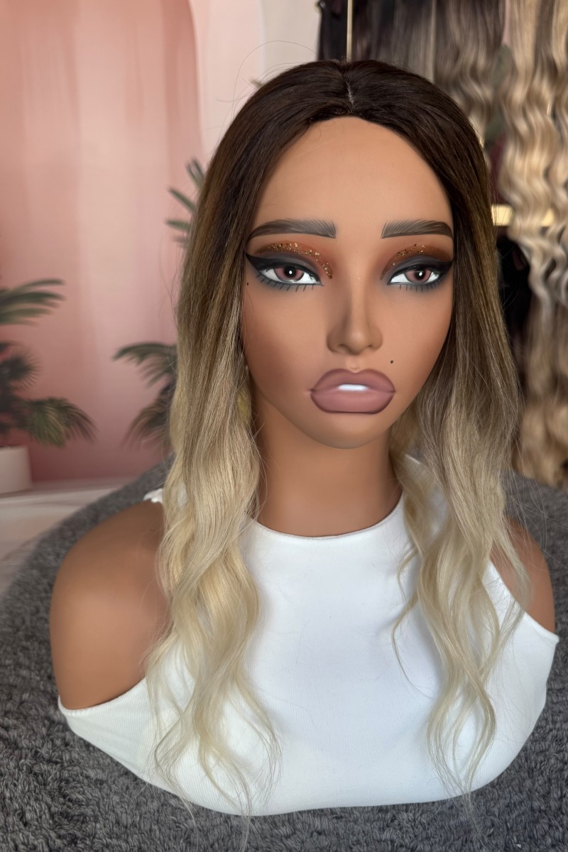 Baby İpek Taban Tepelik Gerçek saç