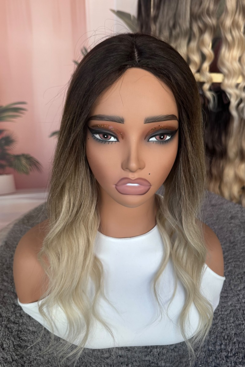 Baby İpek Taban Tepelik Gerçek saç