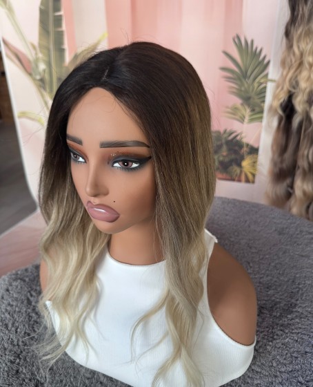 Baby İpek Taban Tepelik Gerçek saç