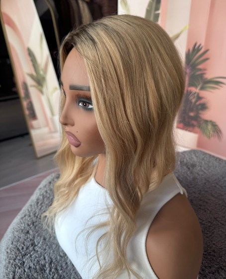 Baby İpek Taban Tepelik Gerçek saç