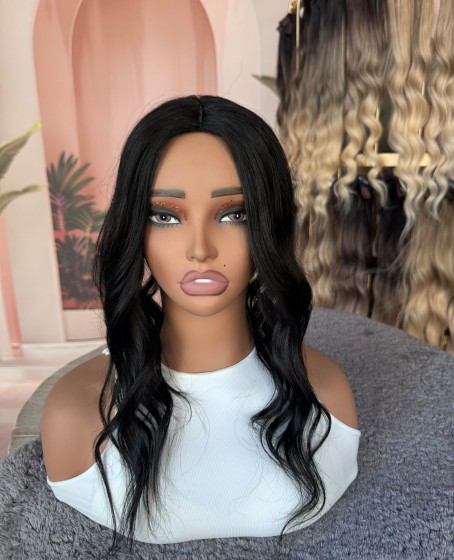 Baby İpek Taban Tepelik Gerçek saç