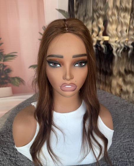 Baby İpek Taban Tepelik Gerçek saç
