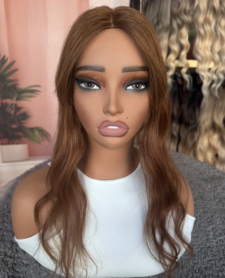 Baby İpek Taban Tepelik Gerçek saç