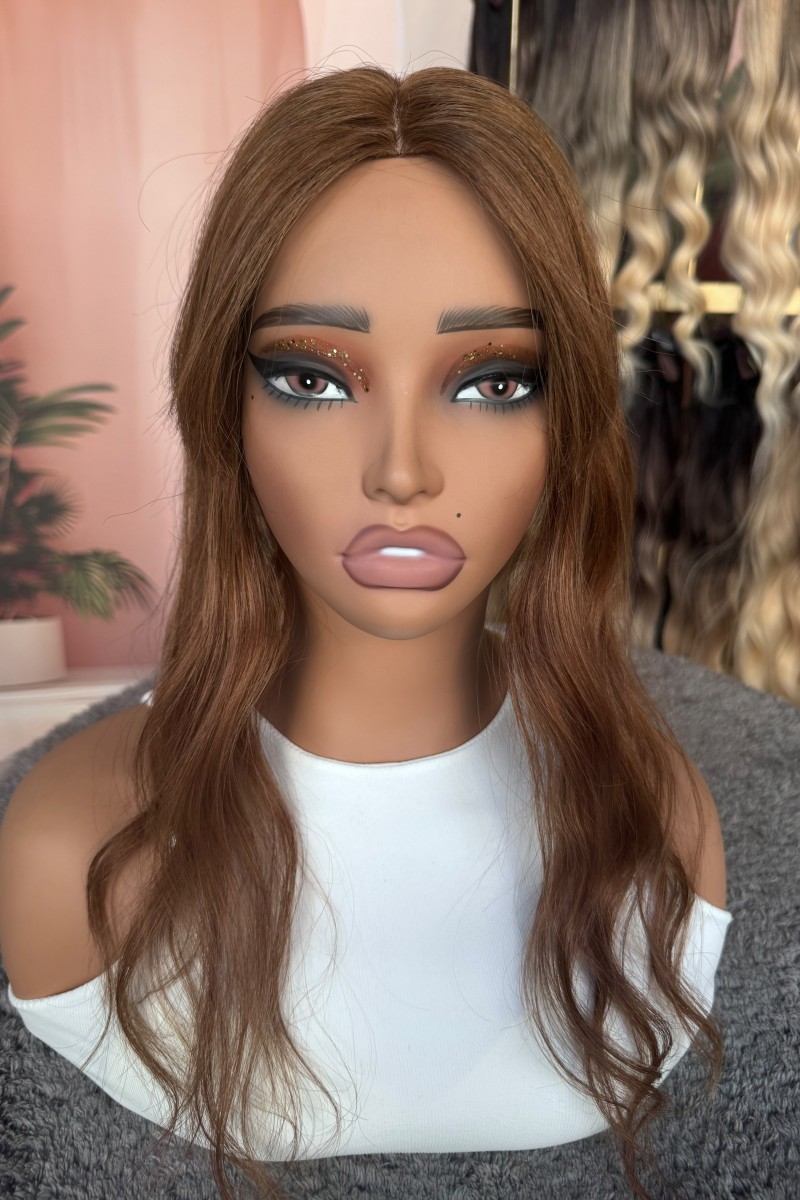 Baby İpek Taban Tepelik Gerçek saç