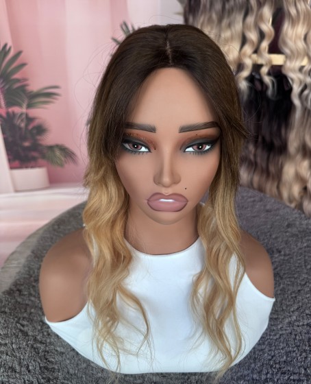 Baby İpek Taban Tepelik Gerçek saç