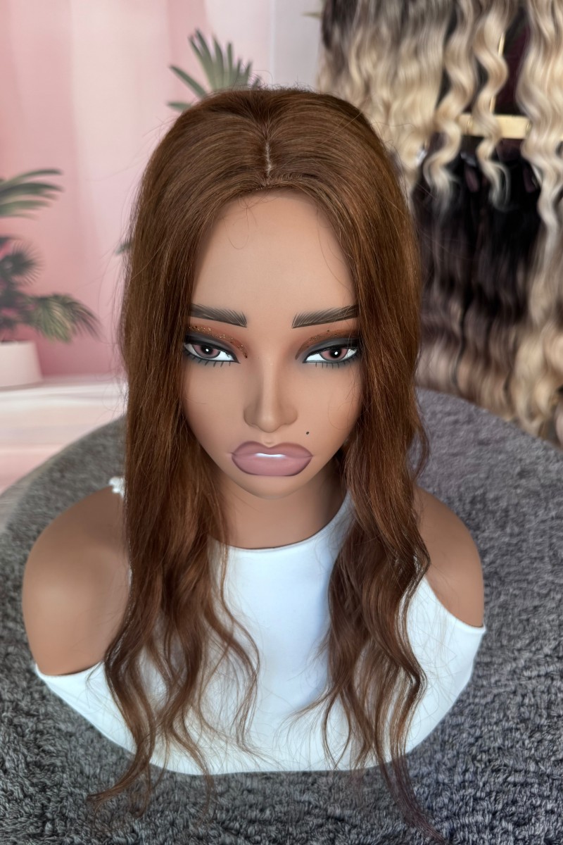 Baby İpek Taban Tepelik Gerçek saç
