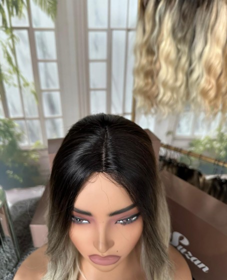 Baby İpek Taban Tepelik Gerçek saç