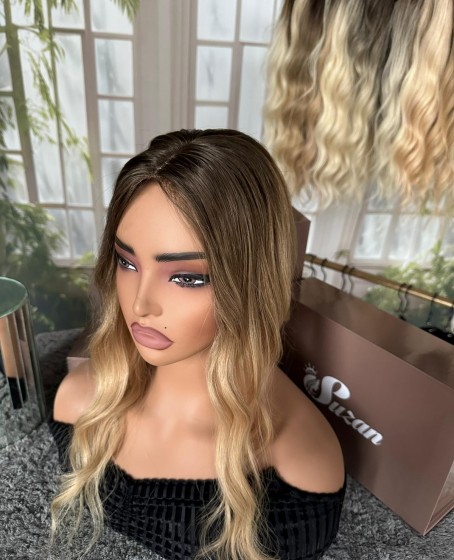 Baby İpek Taban Tepelik Gerçek saç