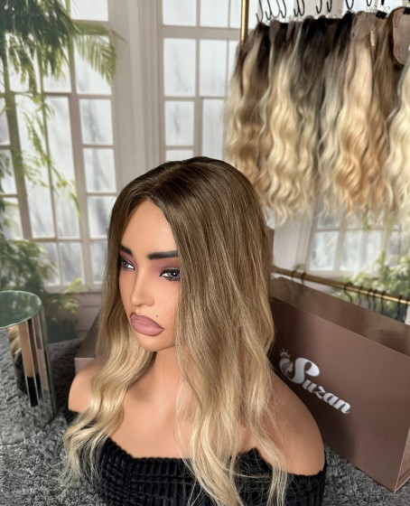 Baby İpek Taban Tepelik Gerçek saç