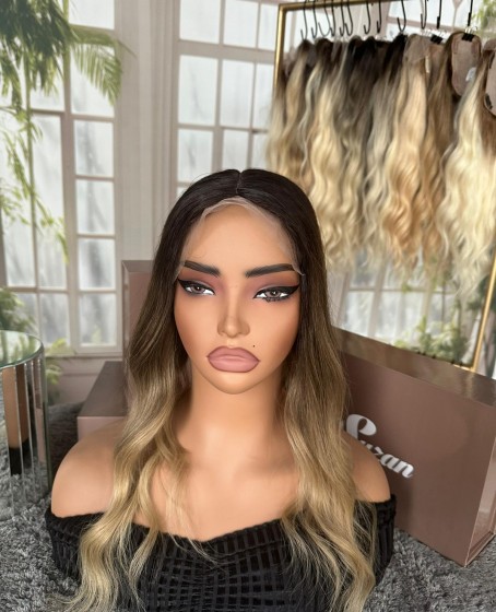 Baby İpek Taban Tepelik Gerçek saç