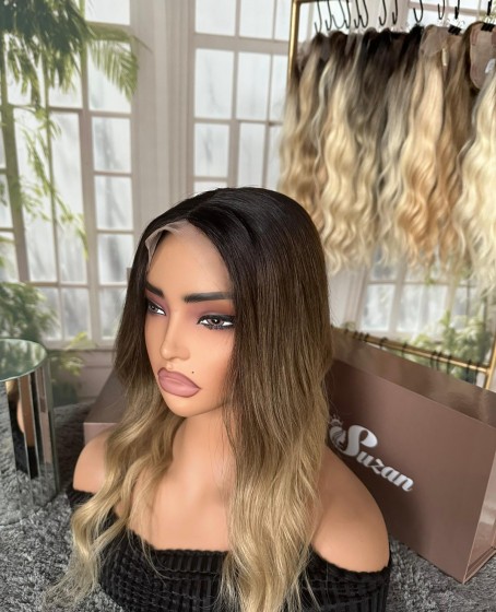 Baby İpek Taban Tepelik Gerçek saç