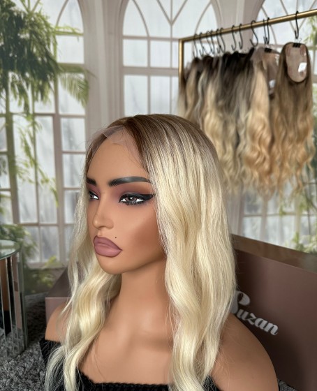 Baby İpek Taban Tepelik Gerçek saç