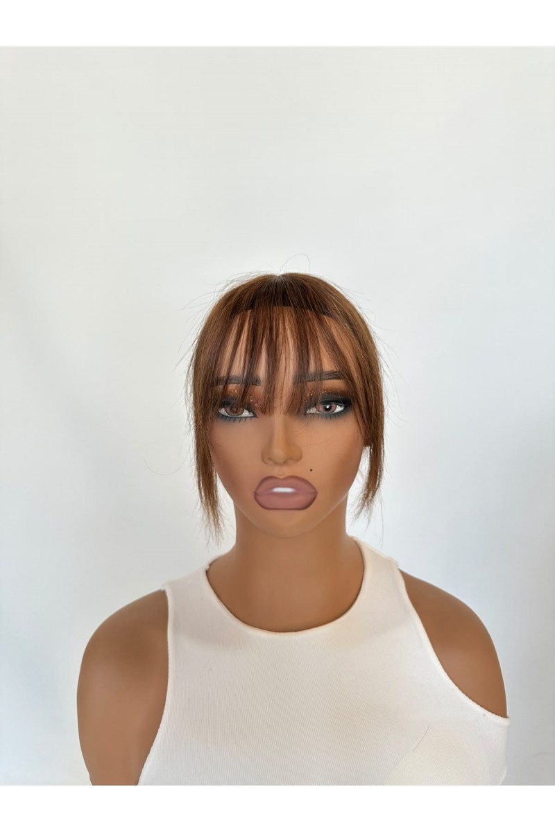 Mini Perçem Tepelik Gerçek Saç Boyanabilir Fönlenebilir Yıkanabilir