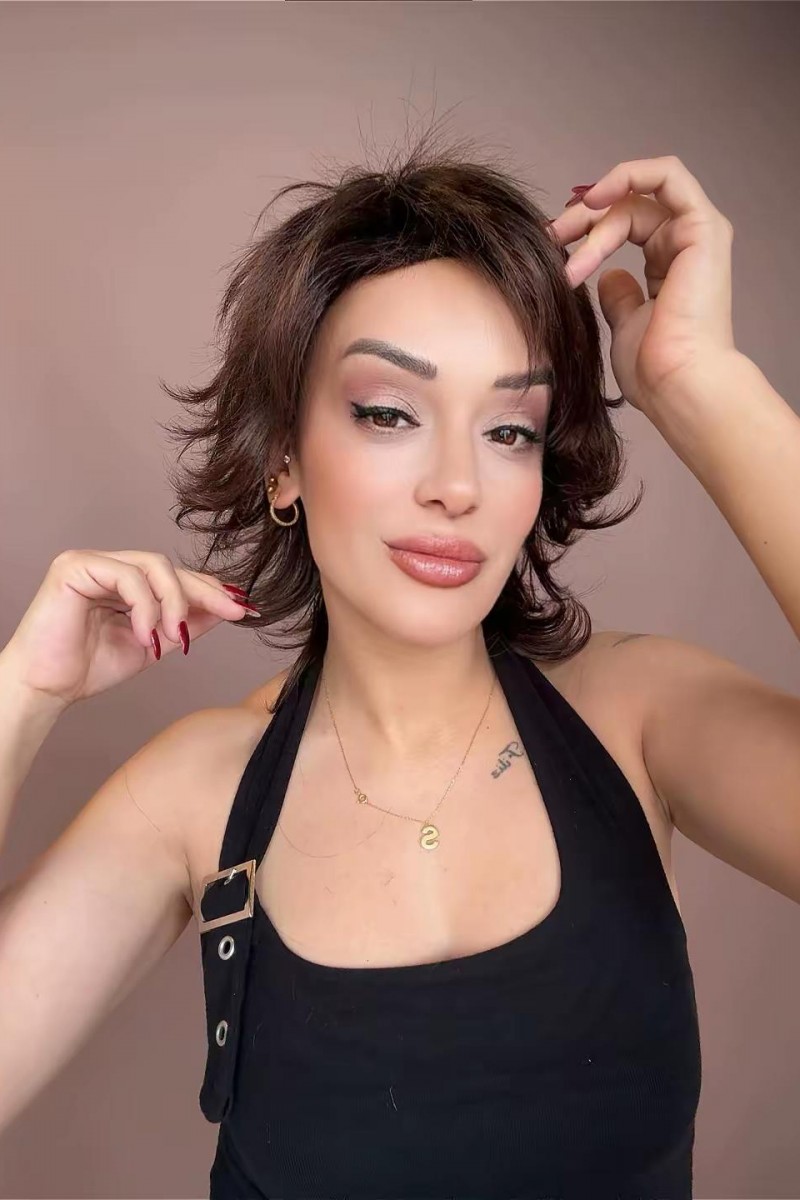 Medikal peruk Her başa uyumludur 