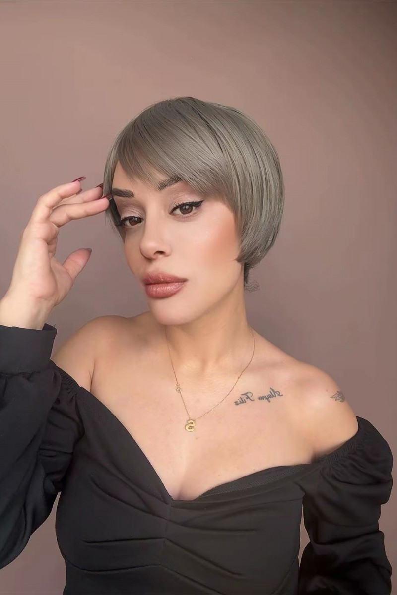 Medikal peruk Her başa uyumludur 