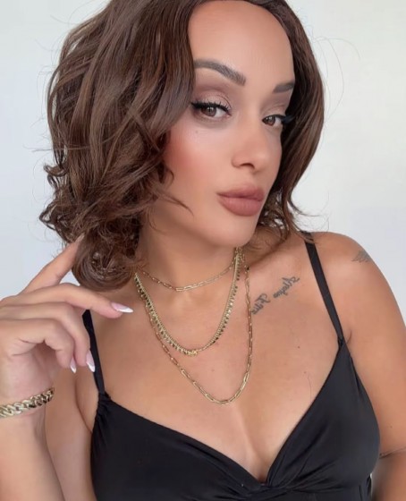 Gizemli Kahve Kısa Medikal Peruk