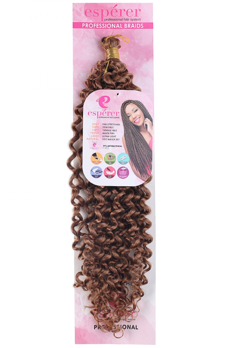 Afro Dalgası Saç - Bakır