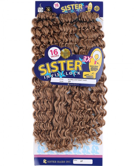 Sister Afro Dalgası Saç - Karamel 27