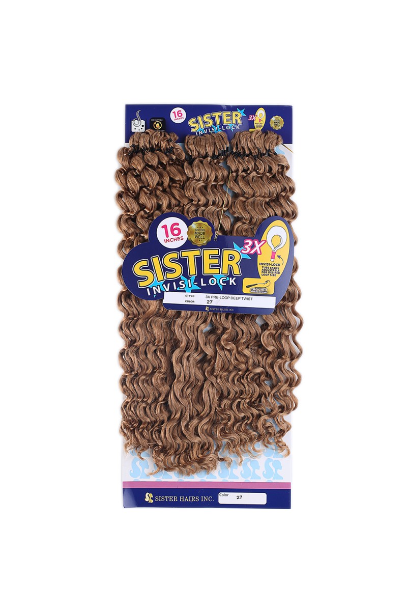 Sister Afro Dalgası Saç - Karamel 27