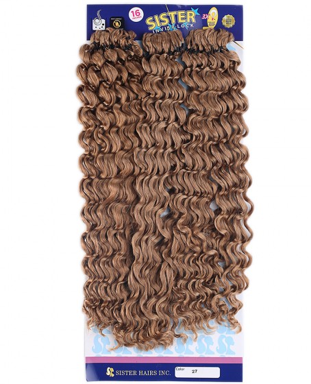 Sister Afro Dalgası Saç - Karamel 27