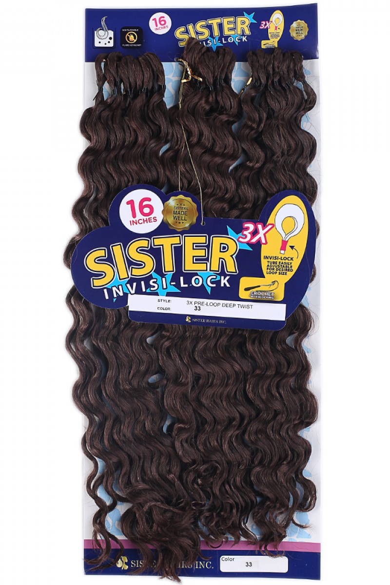 Sister Afro Dalgası Saç - Koyu Kahve 33