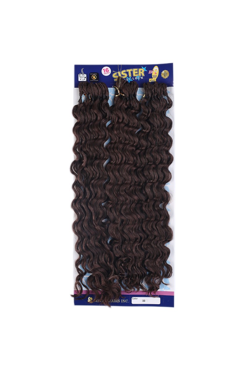 Sister Afro Dalgası Saç - Koyu Kahve 33