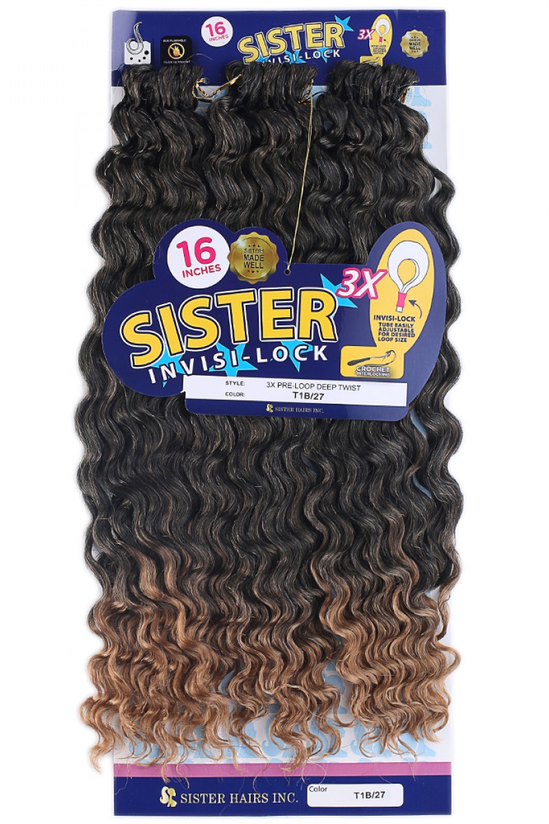 Sister Afro Dalgası Saç - Siyah Karamel Ombreli T1B/27
