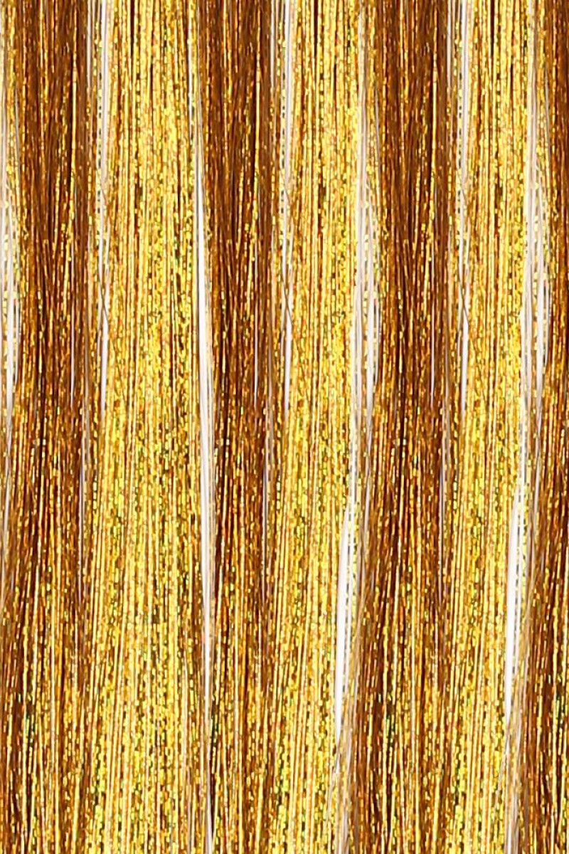Hair Tinsel - Saç Simi - Altın Sarı