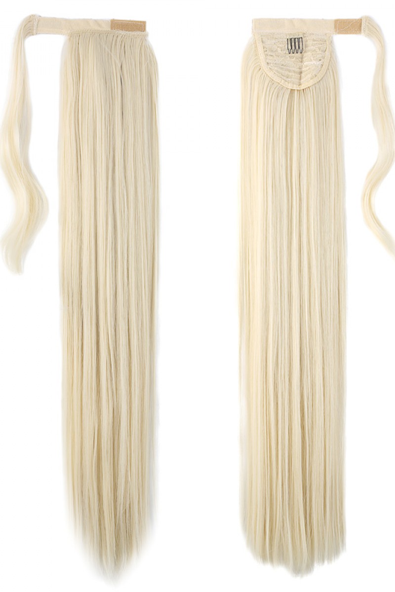 Bağlamalı Düz At Kuyruğu - Platin