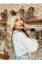 Front Lace Kişiye özel Kumral ombreli Tül peruk Kasım Koleksiyonu 8