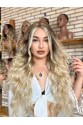 Front Lace Kişiye özel Kumral ombreli Tül peruk Kasım Koleksiyonu 10