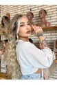 Front Lace Kişiye özel Kumral ombreli Tül peruk Kasım Koleksiyonu 10
