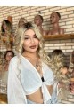 Front Lace Kişiye özel Kumral ombreli Tül peruk Kasım Koleksiyonu 3